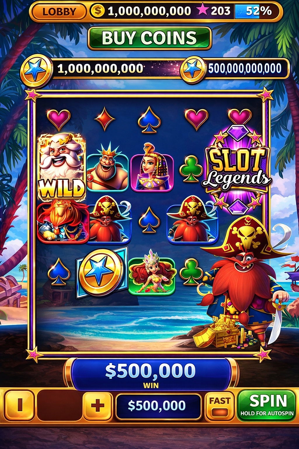 Jackpot Island Slots